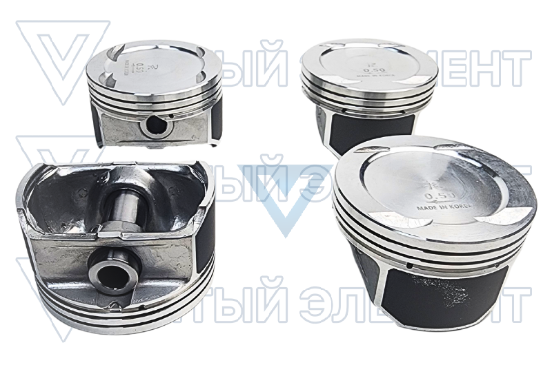 Поршня 2,4L DOHC + 0,50 (SONATA VI) 23410-25220