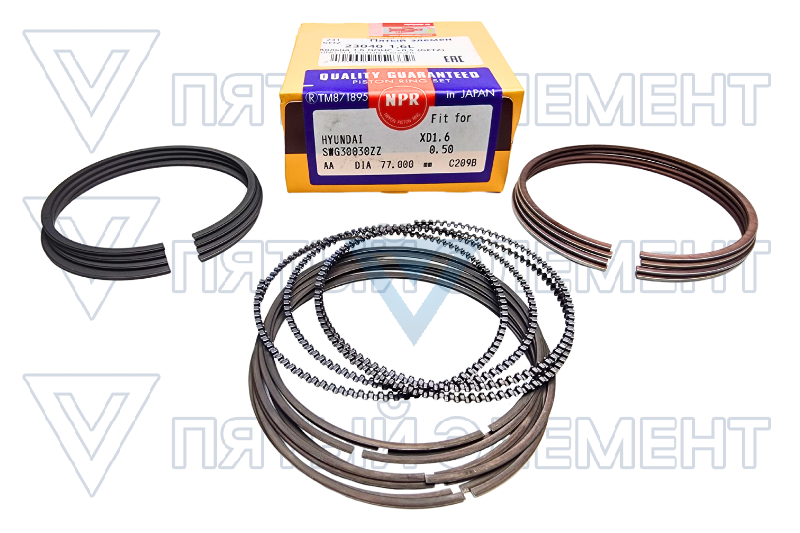 Кольца 1,6 DOHC +0,5 (GETZ) 23040-26160