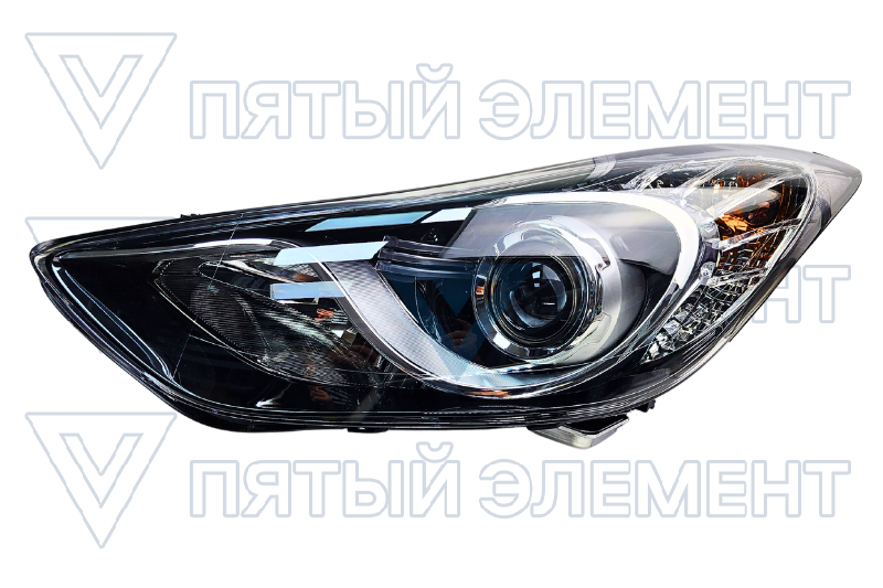 Фара левая светодиод. с коррект.92101-3X001(ELANTRA 2011) 92101-3X001