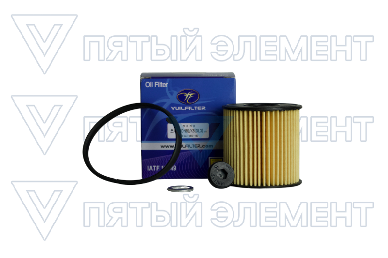 Фильтр масляный 1,6L 26350-2M000 Yuil YEC-174 (ELANTRA 2020 CN7) YEC-166