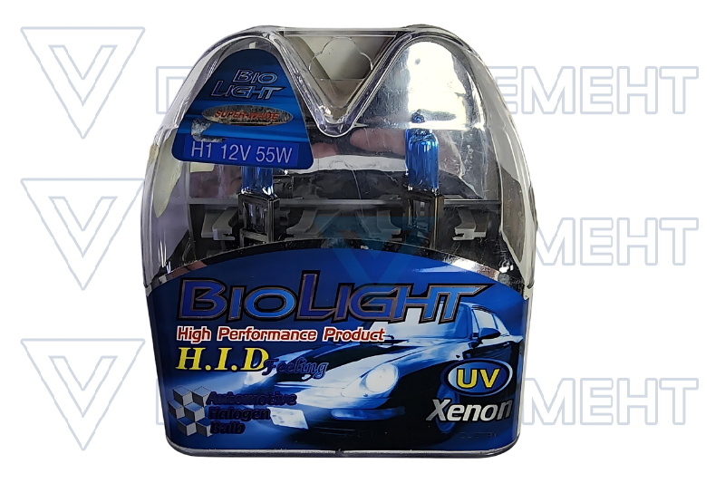 Лампочка дальнего света BIOLIGHT H-1 H-1