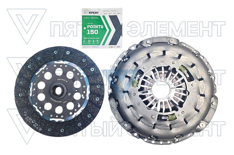 Диск+Корзина сцепления TERRACAN 2,9L CRDi 625304700