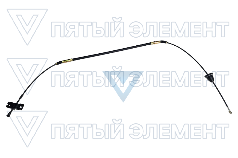 Трос ручника центр. (TRAGET) 59751-3A300