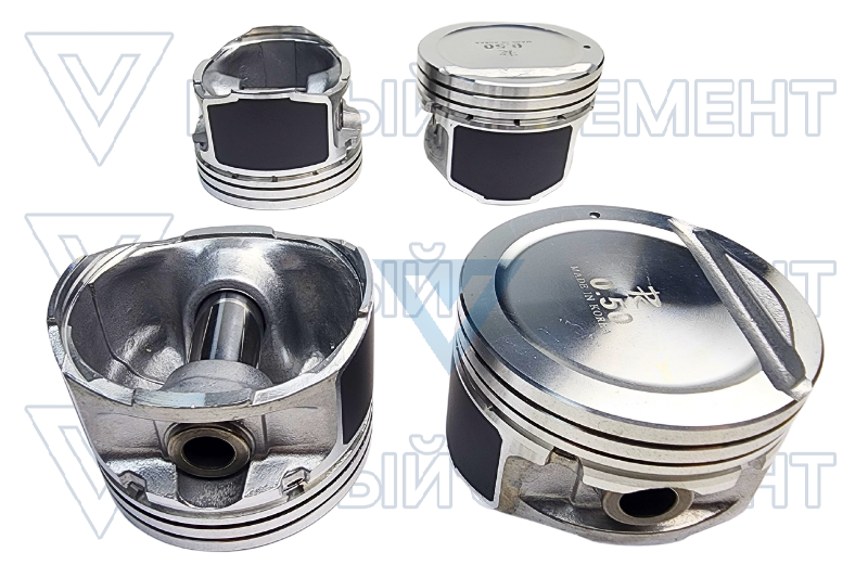 Поршня +0,5 2,0DOHC газ.(SONATA EF NEW) 23410-23936